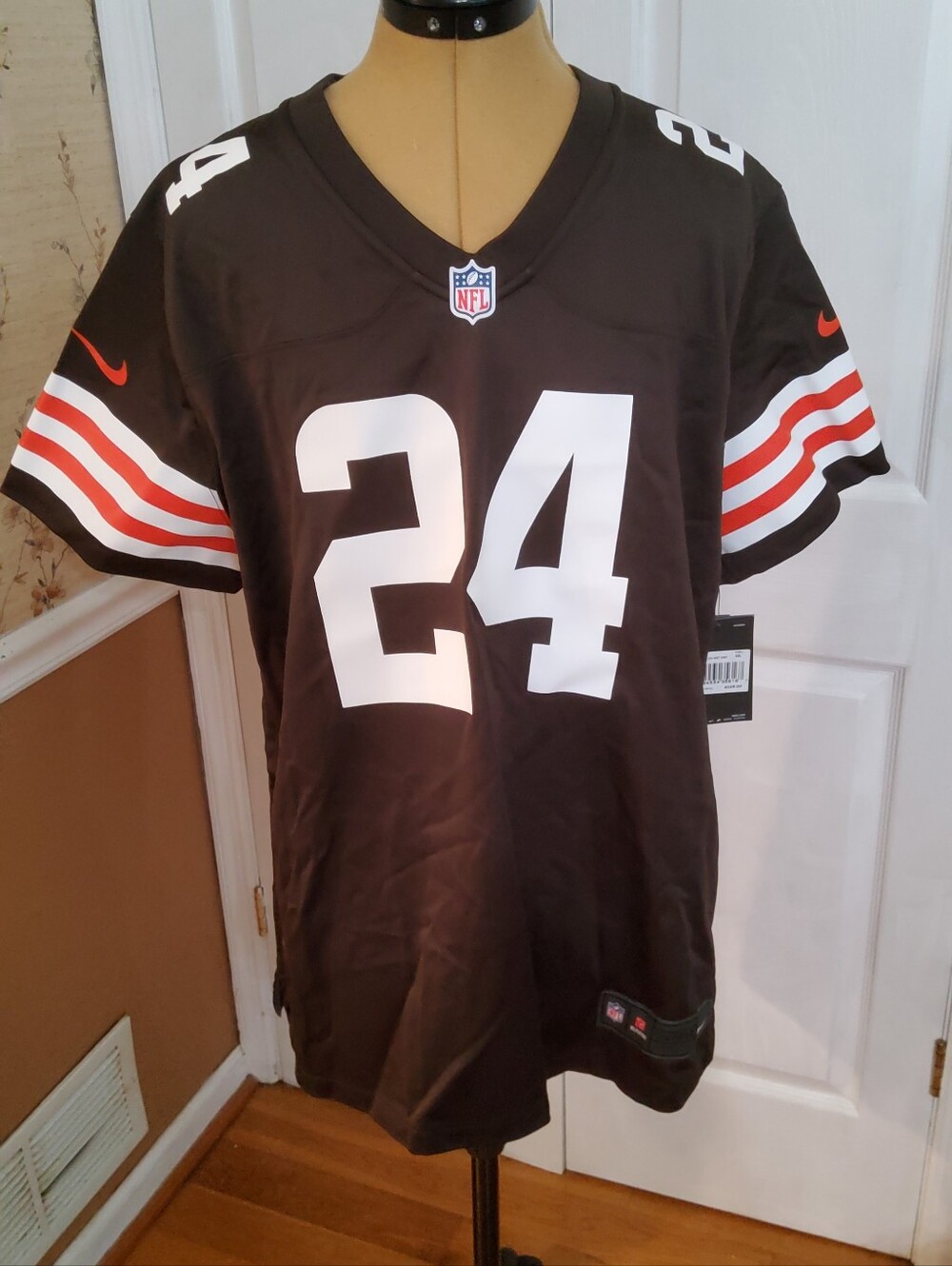 Nike Cleveland Browns Nick Chubb #24 On Field Jersey Men’s XXL 2XL NWT